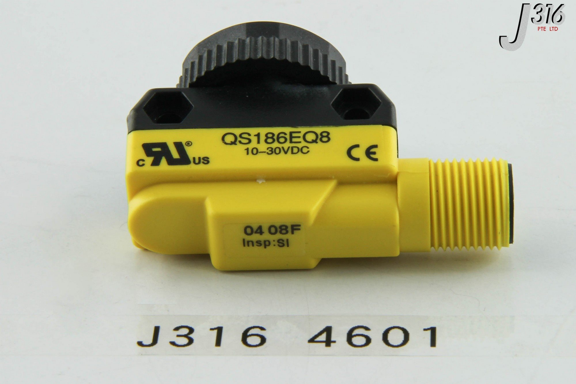 QS186EQ8 | Banner Through Beam Photoelectric Sensor, Barrel Sensor, 20 m Detection Range | RS